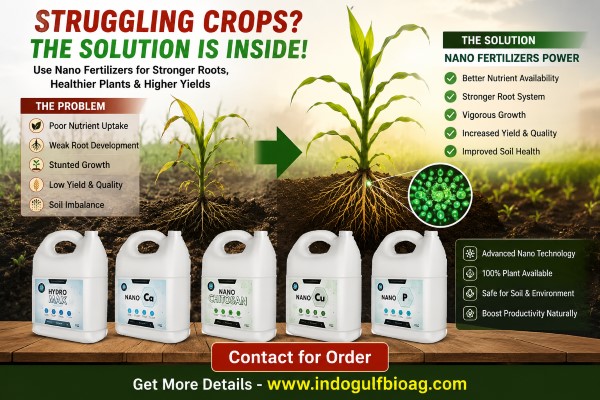 second hand/new: Plants Need Better Nutrient Access? Improve Crop Feeding With Nano Fertilizers – Get in Touch
