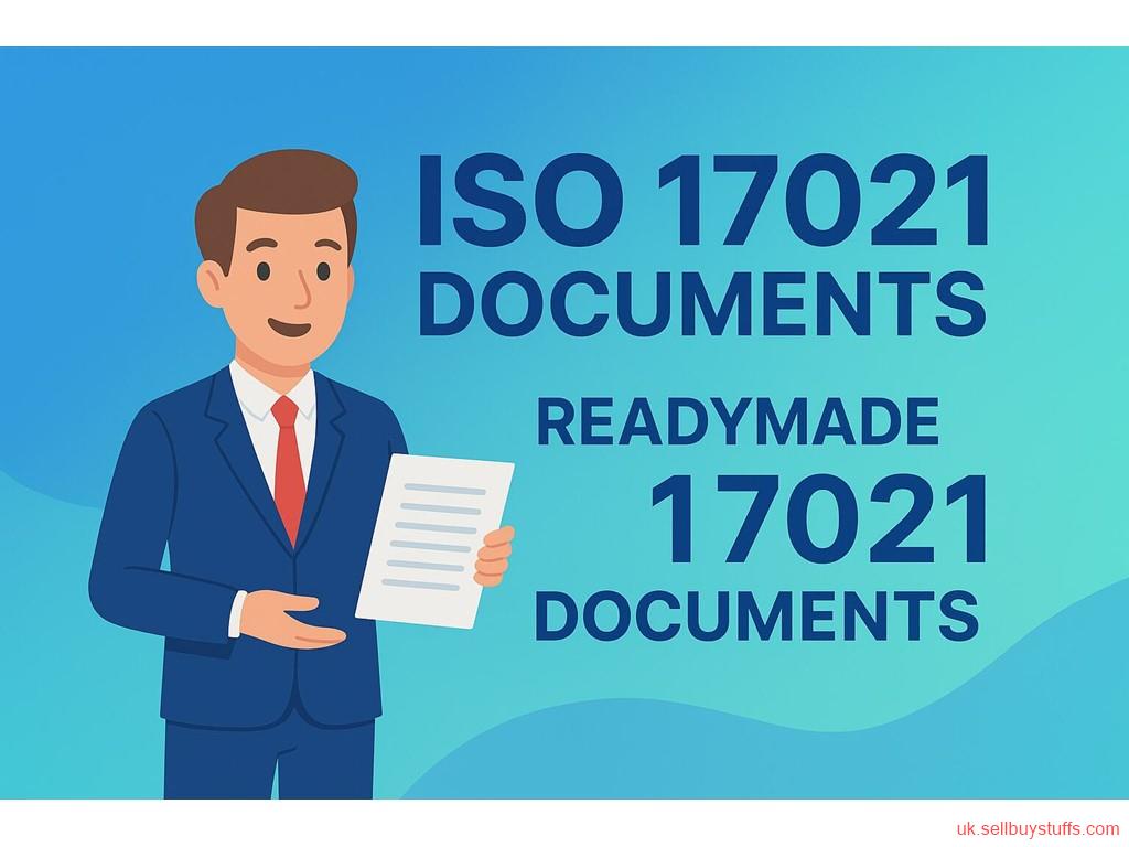 second hand/new: Editable ISO 17021 Documents with Manual, SOPs & Checklist