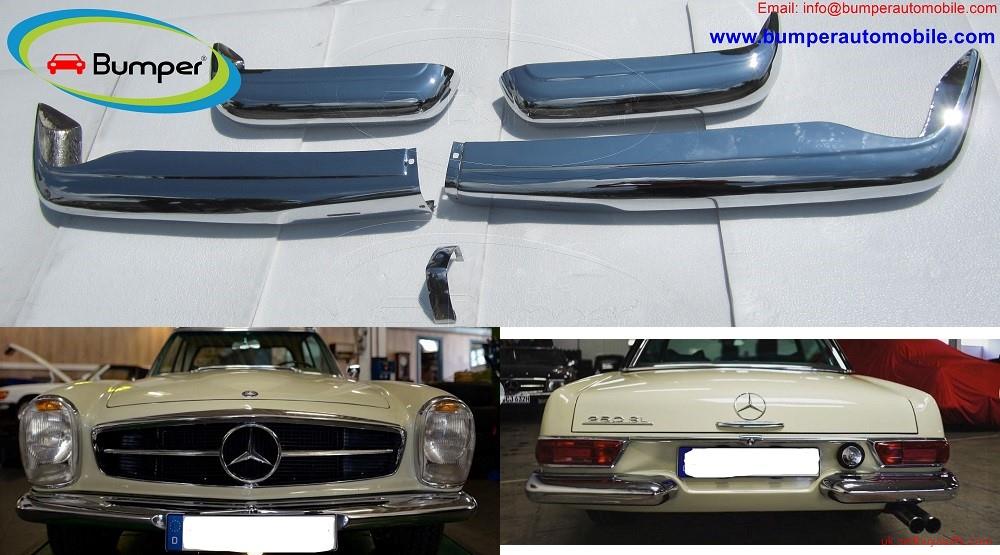 second hand/new: Mercedes Pagode W113 models 230SL 250SL 280SL (1963 -1971) bumpers.