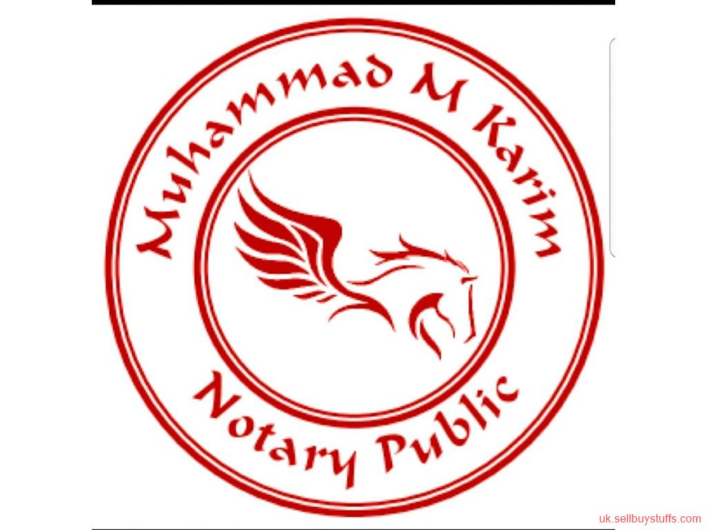 second hand/new: Professional Notary Public London Canary Wharf Services