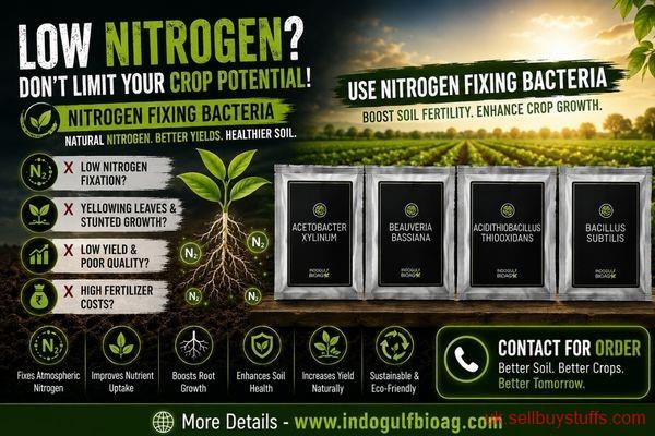 second hand/new: Nitrogen Fixing Bacteria for Business Requirements – Request Product Information