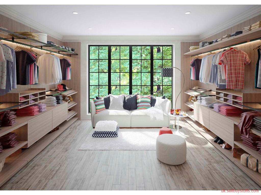 second hand/new: Walk in Wardrobes