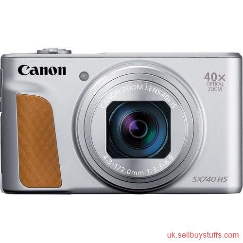 second hand/new: Buy CANON POWERSHOT SX740 HS (SILVER) in uk | GadgetWard UK