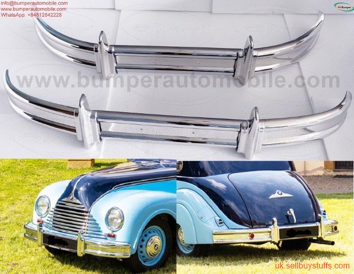 second hand/new: BMW 340 / EMW 340 sedan year 1949 to 1955 bumpers classic car 