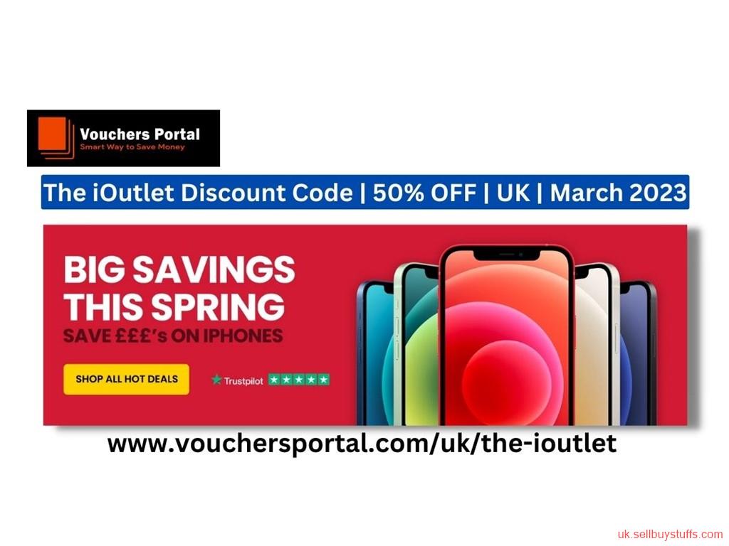 second hand/new: The iOutlet Discount Code | 50% OFF | UK | March 2023