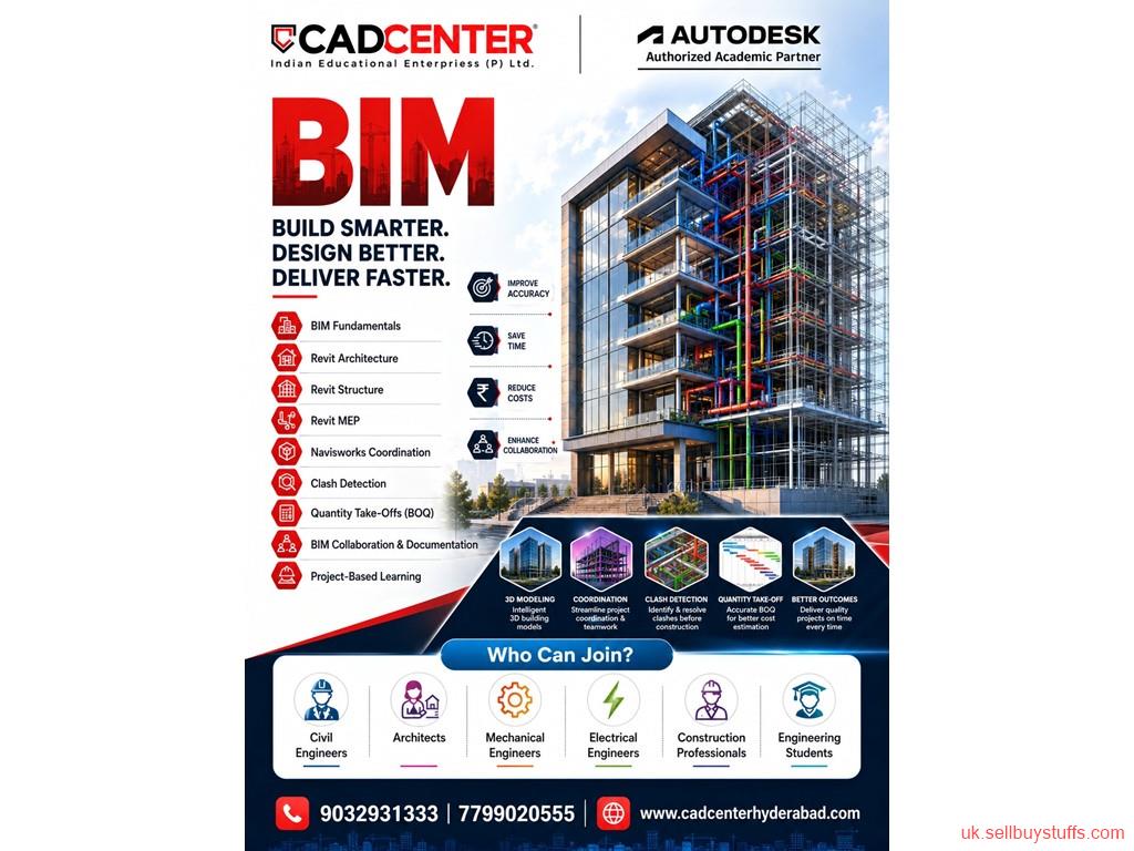 second hand/new: CAD Center Hyderabad