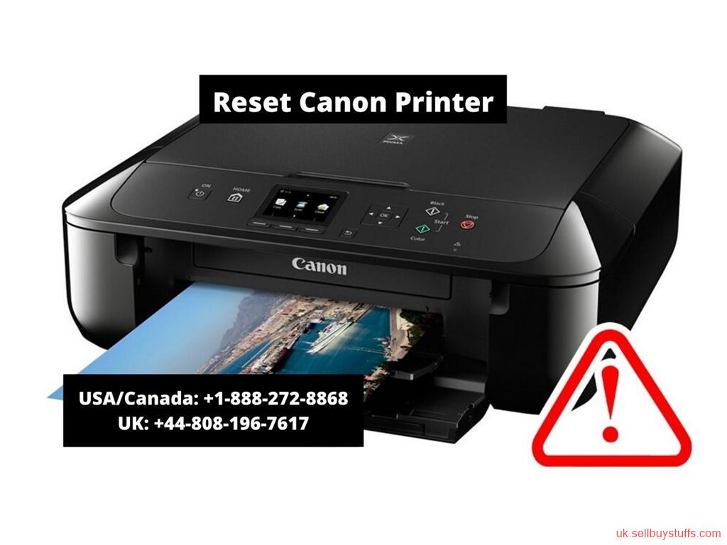 second hand/new: Guide To Reset Canon Printer | Call  +44-808-196-7617