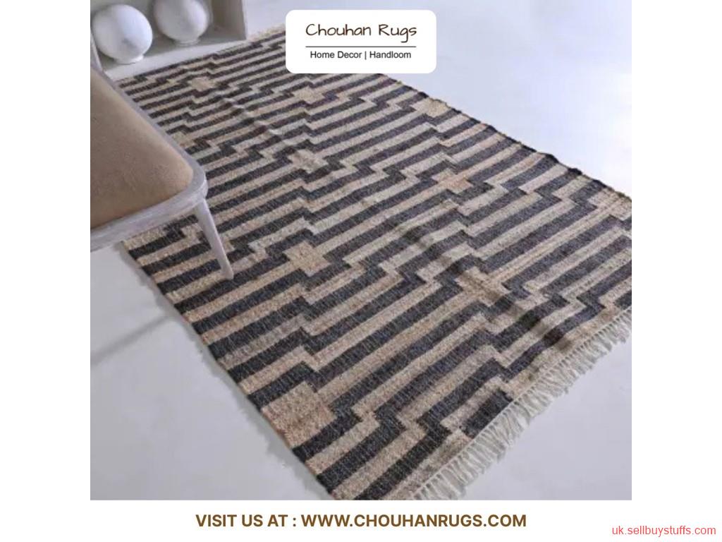 second hand/new: Elevate Your Decor with a Beautiful, Authentic moroccan cotton rug Today