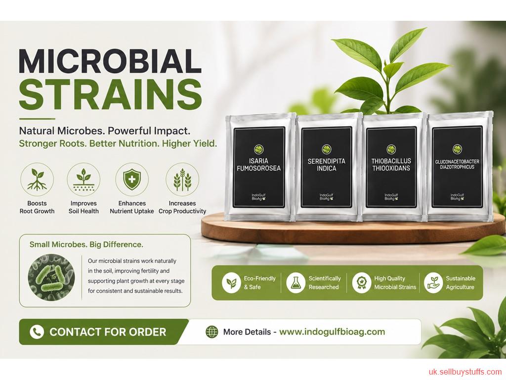 second hand/new: Declining Crop Performance Across Fields? Get Microbial Strains – Contact Now
