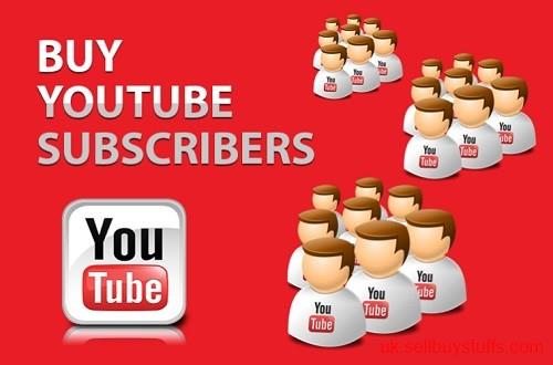 second hand/new: Buy Real and Cheap YouTube Subscribers in London