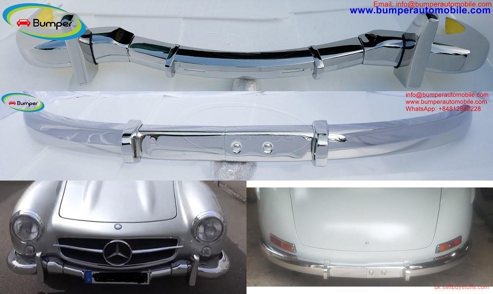 second hand/new: Mercedes 300SL gullwing coupe bumper (1954-1957) 