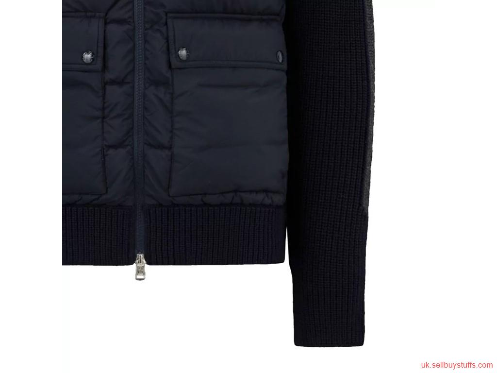 second hand/new: Moncler | Padded Jacket Black | Knit - Michaelchell UK	