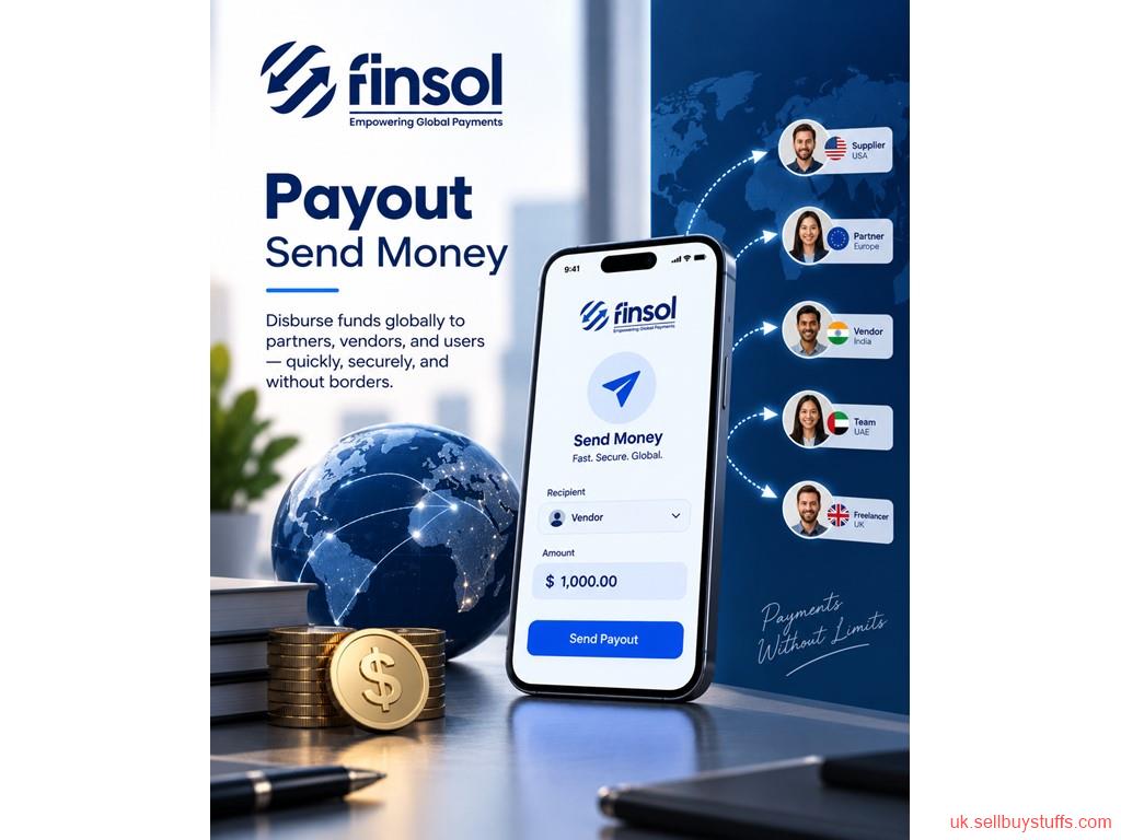second hand/new: Send Money Anywhere In Any Country Through Finsol Group Payment Gateway (Just Mail us)