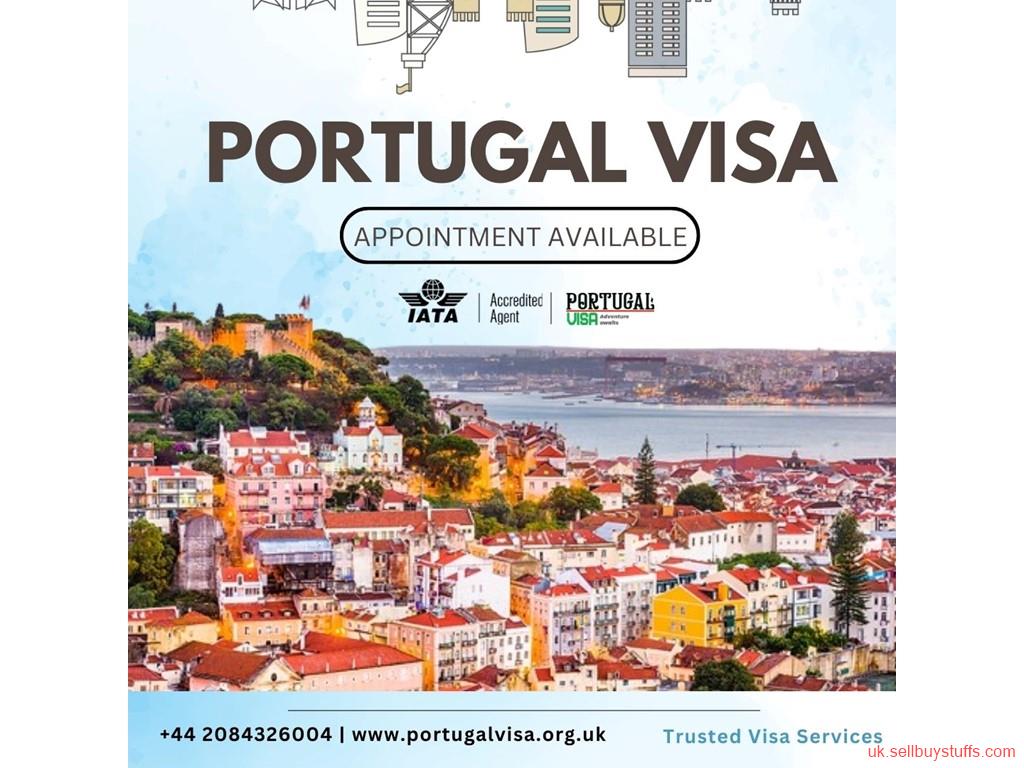 London Classified Portugal schengen visa appointment from UK, portugal visa services in UK