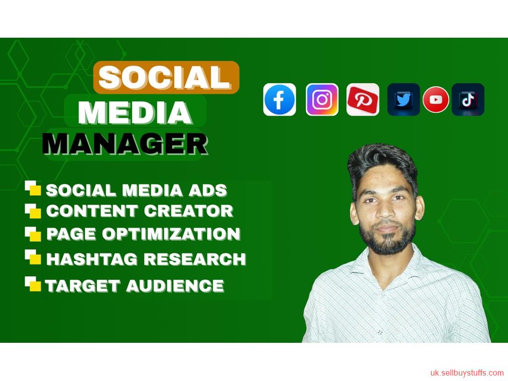 second hand/new:  social media management expert engagement growth focused