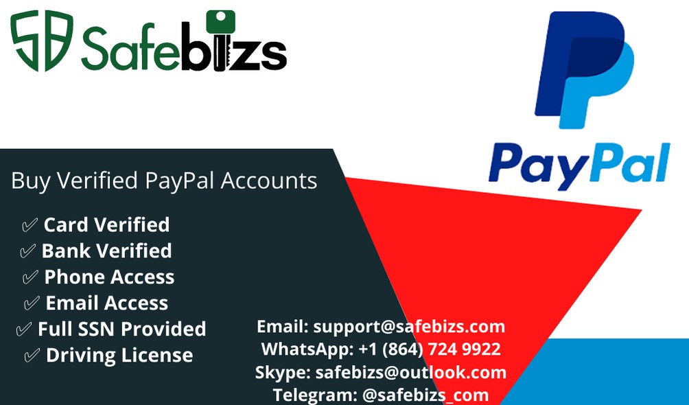second hand/new: Buy verified PayPal accounts