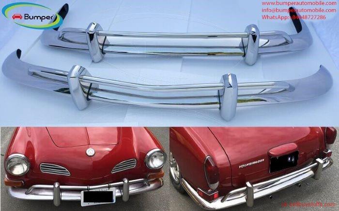 second hand/new: Volkswagen Karmann Ghia US type bumper (1955 – 1971) by stainless steel 