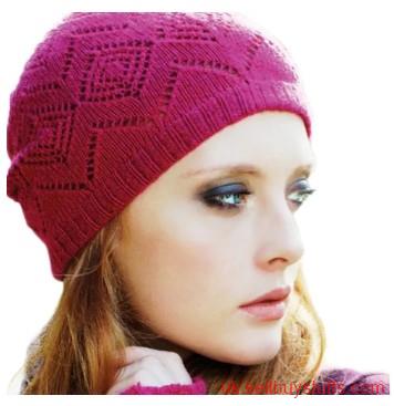 second hand/new: Scottish Cashmere Pointelle Beanie- TCG London