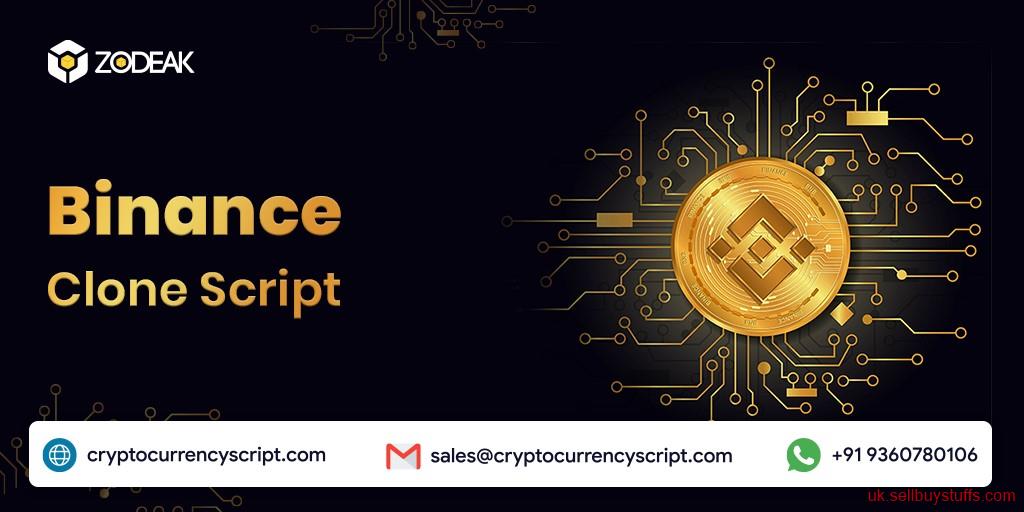 second hand/new: Binance clone script| Zodeak