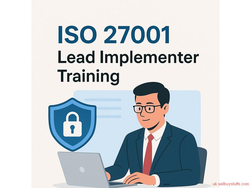second hand/new: ISO 27001 Lead Implementer Training with Certificate – Online Course