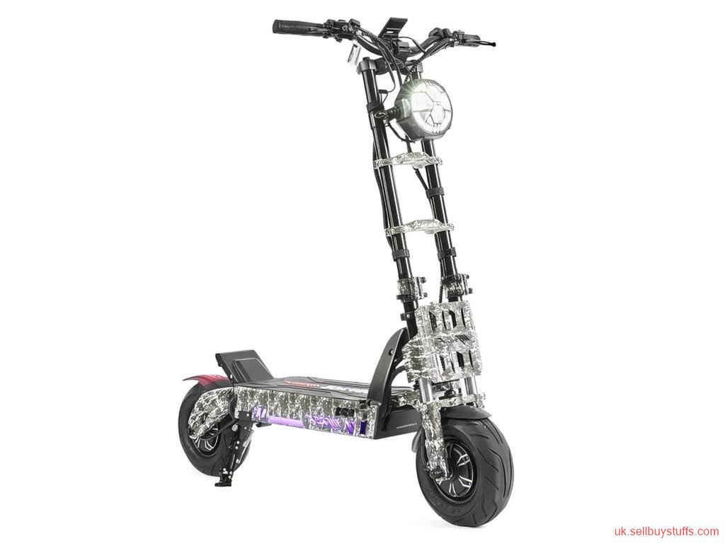 second hand/new: GSpace Mars GS Foldable E-Scooter - 10000W Power | 40Ah Battery | 76mph Speed | 112mi Range (BORNEOBIKESHOP)