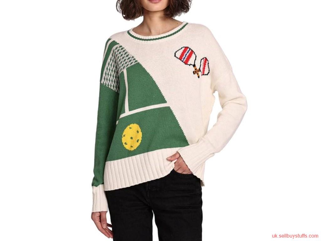 second hand/new: Heather Headley Sweet Magnolias S4 Pickleball Sweater