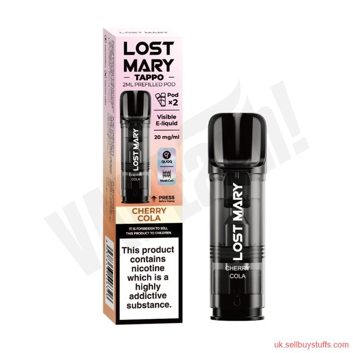 second hand/new: 💨 Lost Mary Tappo Replacement Pods – 2 for £9.99 at Vapeaah.co.uk!