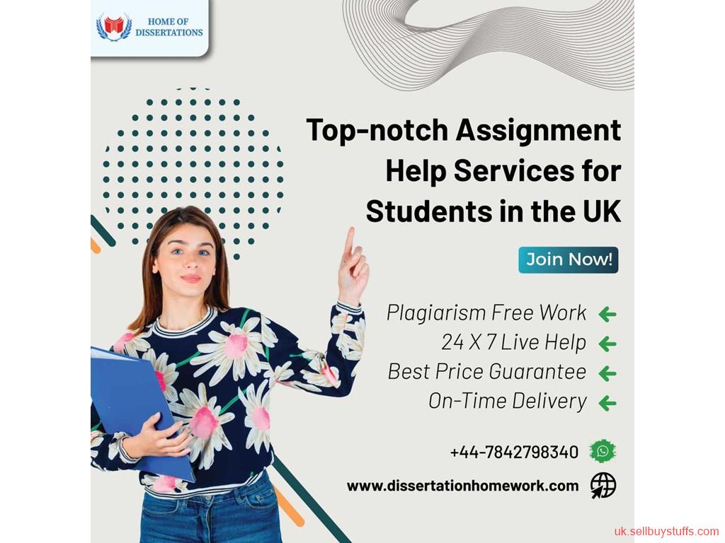 second hand/new: Top-notch Assignment Help Services for Students in the UK