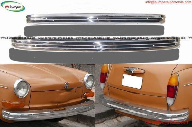 second hand/new: Volkswagen Type 3 bumper (1970-1973) in stainless steel 