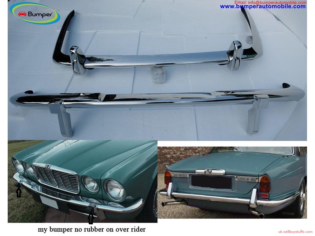 second hand/new: Jaguar XJ6 Series 2 bumper (1973-1979) by stainless steel