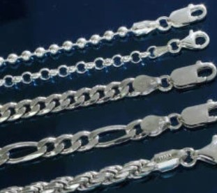 second hand/new: Silver bracelet for men