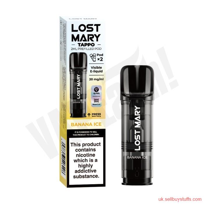 second hand/new: 💨 Lost Mary Tappo Replacement Pods – 2 for £9.99 at Vapeaah.co.uk!