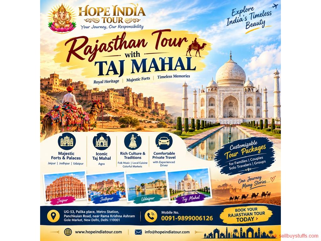 second hand/new: Rajasthan Tour with Taj Mahal