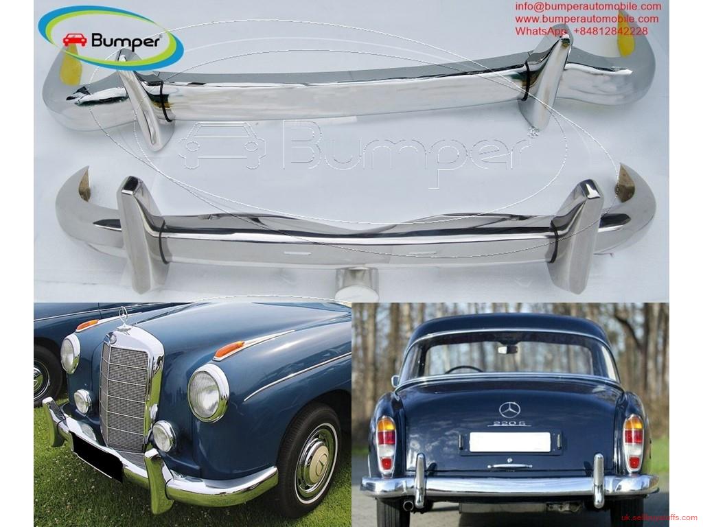 second hand/new: Mercedes Ponton W180 220S coupe Cabriolet bumpers (1954-1960)