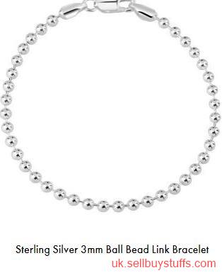 second hand/new: Silver bead bracelet 