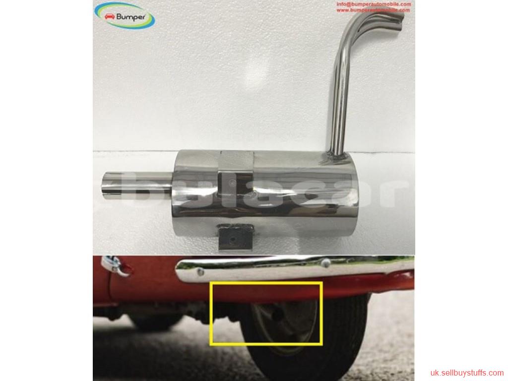 second hand/new: Heinkel Kabine and Trojan (1955-1966) Bumper Parts for Classic by stainless steel new