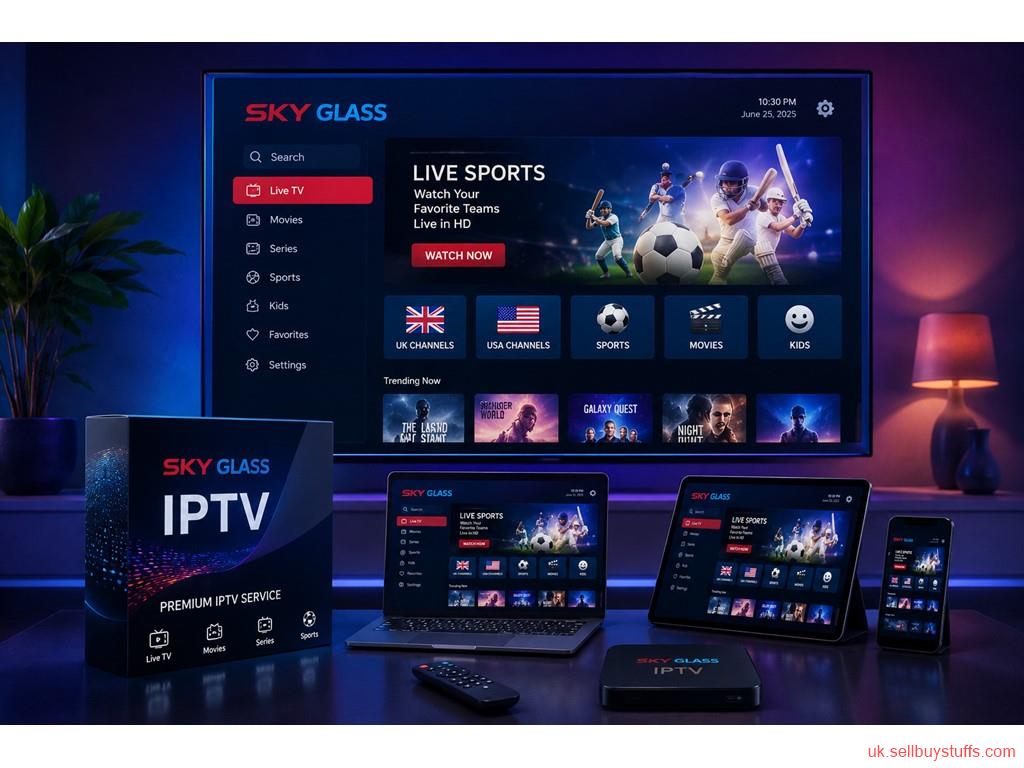 second hand/new: IPTV Sky Glass | The Complete Guide to Streaming Reseller Program & Reviews