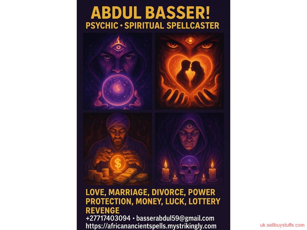 second hand/new: Top Famous Psychics Near me Call +27717403094,London,UK