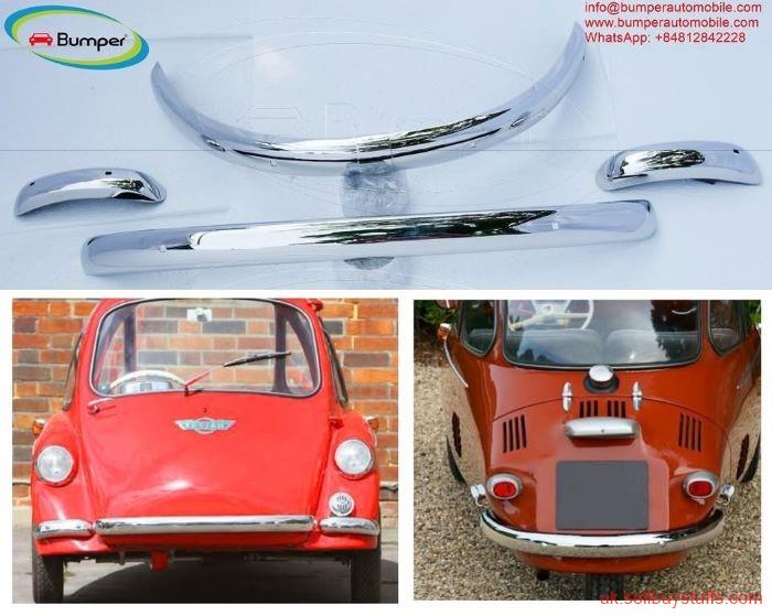 second hand/new: Heinkel Kabine and Trojan (1955-1966) Bumper Parts for Classic by stainless steel new