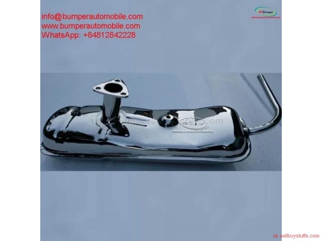second hand/new: Exhaust of Vespa by stainless steel new 