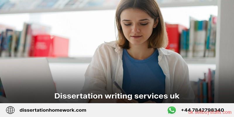 second hand/new: Get outstanding help from dissertation writing services in the UK