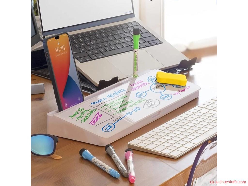 second hand/new: Dry Erase Desktop Whiteboard
