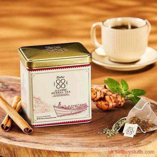 second hand/new: Buy Premium Herbal Tea UK Online from Dabur 1884