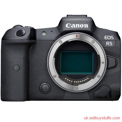 second hand/new: Shop CANON EOS R5 BODY WITH R MOUNT ADAPTER in UK