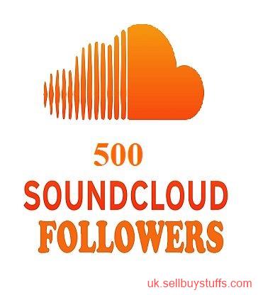 second hand/new: Buy 500 SoundCloud Followers