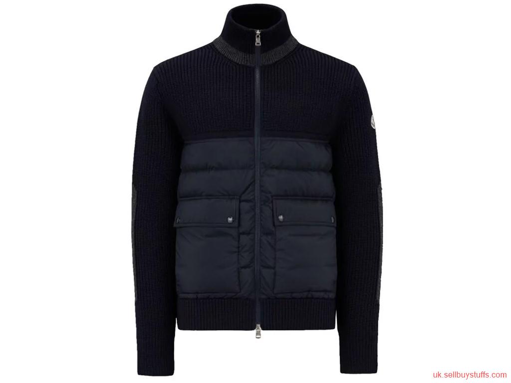 second hand/new: Moncler | Padded Jacket Black | Knit - Michaelchell UK	