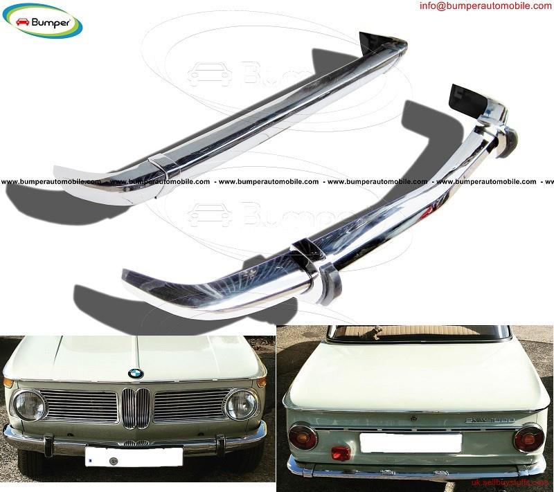 second hand/new: BMW 2002 bumper (1968-1971) by stainless steel (BMW 2002 Stoßfänger)