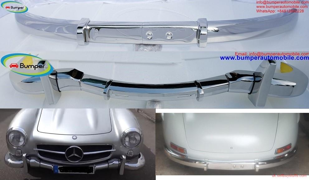 second hand/new: Mercedes 300SL gullwing coupe bumpers (1954-1957) 