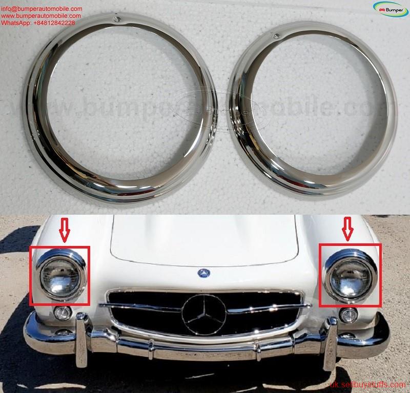 second hand/new: Headlight Trim Ring Mercedes 190SL 300SL