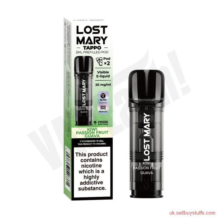 second hand/new: 💨 Lost Mary Tappo Replacement Pods – 2 for £9.99 at Vapeaah.co.uk!